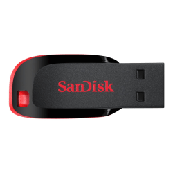 SanDisk Cruzer Blade USB Flash Drive, 128 GB