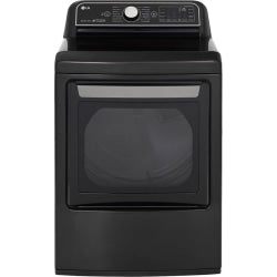 LG DLGX7901BE Gas Dryer - 7.30 ftÃƒâ€šÃ‚Â³ - Front Loading - Vented - 12 Modes - Steam Function - Black Steel - Energy Star