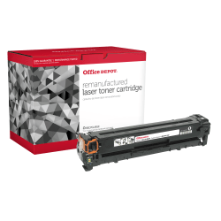 Office Depot Brand Remanufactured Black Toner Cartridge Replacement For HP 125A, CB540A, OD1215B