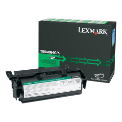 Lexmark T654X84G Remanufactured High-Yield Return Program Black Toner Cartridge