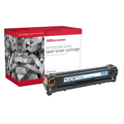 Office Depot Brand Remanufactured Cyan Toner Cartridge Replacement For HP 125A, CB541A, OD1215C