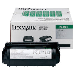 Lexmark 12A6860 Return Program Black Toner Cartridge