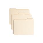 Smead Manila Folders With SafeSHIELD Coated Fasteners, Letter Size, Box Of 50