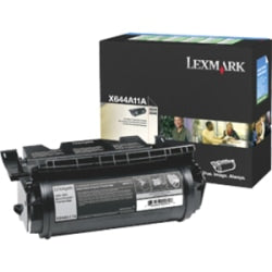 Lexmark X644A11A Return Program Black Toner Cartridge