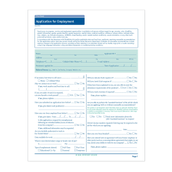 ComplyRight 2024-2025 Fiscal Attendance Calendar, 8 1/2in x 11in, Pack Of 50