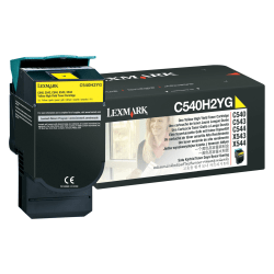 Lexmark C540H4YG High-Yield Yellow Toner Cartridge