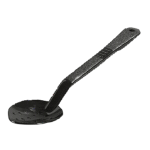 Carlisle Perforated High-Heat Serving Spoons, 13inL, Black, Pack Of 12