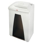 Securio By HSM B34C 22-Sheet Cross-Cut Shredder, 33-5/16inH x 21-5/16inW x 17-5/16inD, White