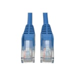 Eaton Tripp Lite Series Cat5e 350 MHz Snagless Molded (UTP) Ethernet Cable (RJ45 M/M), PoE - Blue, 15 ft. (4.57 m) - Patch cable - RJ-45 (M) to RJ-45 (M) - 15 ft - UTP - CAT 5e - molded, snagless, stranded - blue