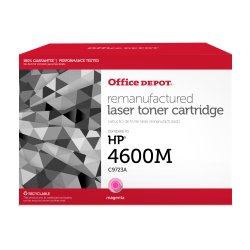 Office Depot Brand Remanufactured Magenta Toner Cartridge Replacement For HP 641A, C9723A, OD4600M