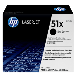 HP 51X High-Yield Black Toner Cartridge, Q7551X