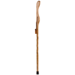 Brazos Walking Sticks Hitchhiker Twisted Oak Walking Stick, 58in, Tan