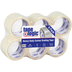 Tape Logic #900 Economy Tape, 3in x 55 Yd., Clear, Case Of 6