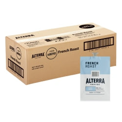 FLAVIA Coffee ALTERRA Single-Serve Coffee Freshpacks, French Roast, Carton Of 100