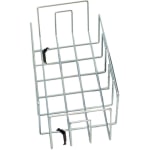 Ergotron NF Cart Wire Basket Kit - 11in Width x 7.5in Depth x 19.5in Height - Wire - Gray