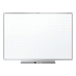 Quartet Prestige 2 Total Erase Melamine Dry-Erase Whiteboard, 48in x 36in, Aluminum Frame With Silver Finish