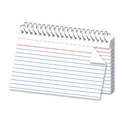 OfficeMax Heavyweight Index Cards, 3in x 5in, Pack Of 100