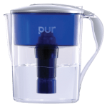 Honeywell Pur Water Filter Pitcher, 40 Gallon Capacity, Blue/Clear