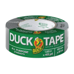 Duck Colored Duct Tape, 1 7/8in x 45 Yd., Silver