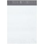 Partners Brand 12in x 15-1/2in Poly Mailers, White, Case Of 500 Mailers