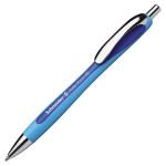 Schneider Slider Rave Ballpoint Pen, Extra Bold Point, 1.4 mm, Blue Barrel, Blue Ink