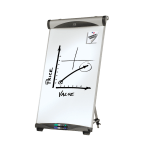 Quartet Euro Magnetic Dry Erase Easel, 27in x 39in