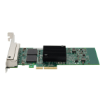 AddOn HP 647594-B21 Comparable Quad RJ-45 Port PCIe NIC - Network adapter - PCIe x4 - 1000Base-T x 4 - for HPE ProLiant DL360 Gen10, DL388p Gen8