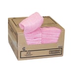 Chicopee Chix Food Service Wet Wipes, 11 1/2in x 24in, Pink, Case Of 200