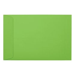 LUX #6 1/2 Open-End Envelopes, Peel & Press Closure, Limelight, Pack Of 50