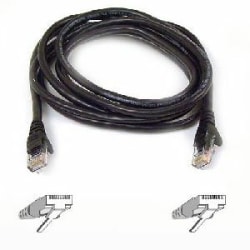 Belkin Cat6 Cable - RJ-45 Male - RJ-45 Male - 15ft - Gray