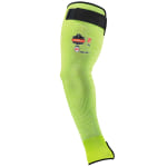 Ergodyne ProFlex 7941-PR Cut-Resistant Protective Arm Sleeves, 22in, Large, Lime, Pack Of 2 Sleeves