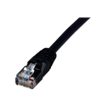 Comprehensive - Patch cable - RJ-45 (M) to RJ-45 (M) - 25 ft - CAT 5e - molded, snagless, stranded - black