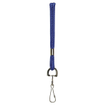 Baumgartens Lanyards, 38in, Blue, Pack Of 24