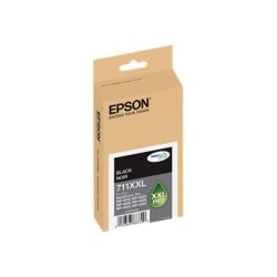 Epson 711XXL DuraBrite Ultra High-Yield Black Ink Cartridge, T711XXL120