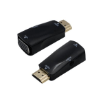 AddOn 5 Pack HDMI to VGA Active Adapter - Video converter - HDMI - VGA - black (pack of 5)