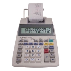 Sharp EL-1750V Printing Calculator