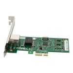 AddOn HP FS215AA Comparable Single RJ-45 Port PCIe NIC - Network adapter - PCIe x4 - 1000Base-T x 1