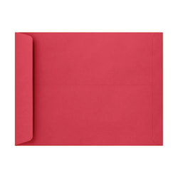 LUX #6 3/4 Open-End Envelopes, Peel & Press Closure, Holiday Red, Pack Of 1,000