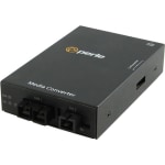 Perle S-100MM-S1SC20U Media Converter - 1 x SC Ports - 100Base-FX, 100Base-BX - 12.43 Mile - Rail-mountable, Rack-mountable, Wall Mountable