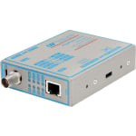 Omnitron Systems FlexPoint 10T/2 Media Converter - 1 x RJ-45 , 1 x BNC - 10Base-T, 10Base-2 - Wall-mountable