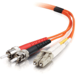 C2G-20m LC-ST 50/125 OM2 Duplex Multimode Fiber Optic Cable (TAA Compliant) - Orange - Fiber Optic for Network Device - LC Male - ST Male - 50/125 - Duplex Multimode - OM2 - TAA Compliant - 20m - Orange