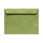 LUX Booklet 6in x 9in Envelopes, Gummed Seal, Avocado Green, Pack Of 250