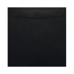 LUX Square Envelopes, 9 1/2in x 9 1/2in, Gummed Seal, Midnight Black, Pack Of 1,000