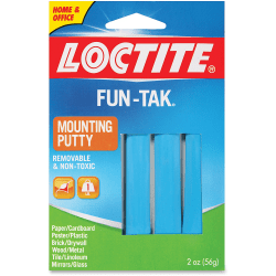 Loctite Fun Tak Mounting Putty - 1 Each - Blue