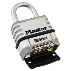 Master Lock ProSeries Stainless Steel Combination Lock, 5/16in, Stainless Steel