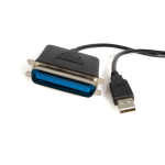 StarTech.com Parallel printer adapter - USB - parallel - 10 ft - Add a Centronics parallel port to your desktop or laptop PC through USB - usb to parallel adapter - usb to parallel printer - usb to parallel cable - usb to centronics - usb to ieee 1284