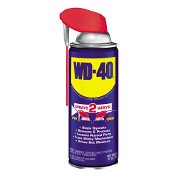 WD-40 Smart Straw Spray Lubricant, 11 Oz, Pack Of 12 Cans