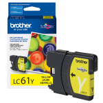 Brother LC61 Yellow Ink Cartridge, LC61Y