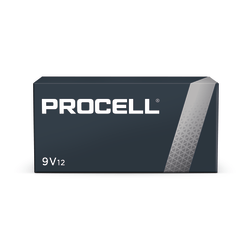 Procell 9-Volt Alkaline Batteries, Pack Of 12