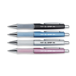 Pilot Dr. Grip Retractable Gel Rollerball Pen, Fine Point, 0.7 mm, Assorted Barrel, Black Ink